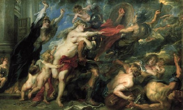 pietro-paolo-rubens-le-conseguenze-della guerra-firenze-palazzo-pitti-galleria-palatina