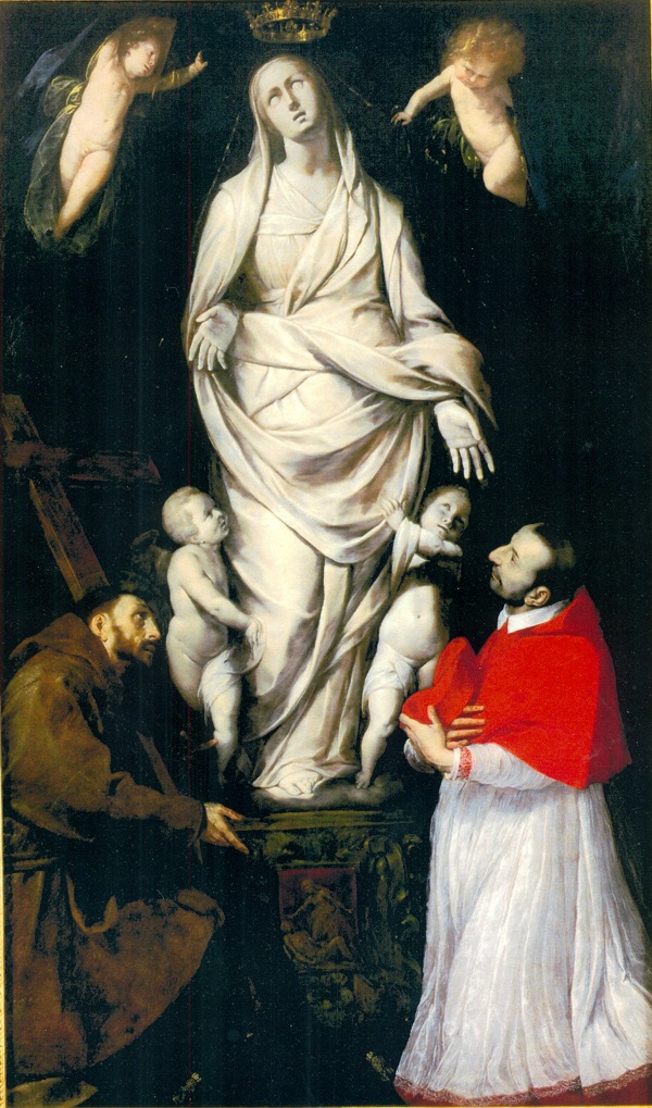 giovan-battista-crespi-cerano-san-francesco-carlo-borromeo-1610-torino-galleria sabauda