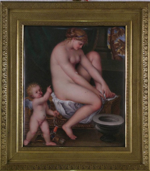 adèle-chavassieu-d'haudebert-venere-van-dick-smalto-su-porcellana-1818-milano-galleria-arte-moderna