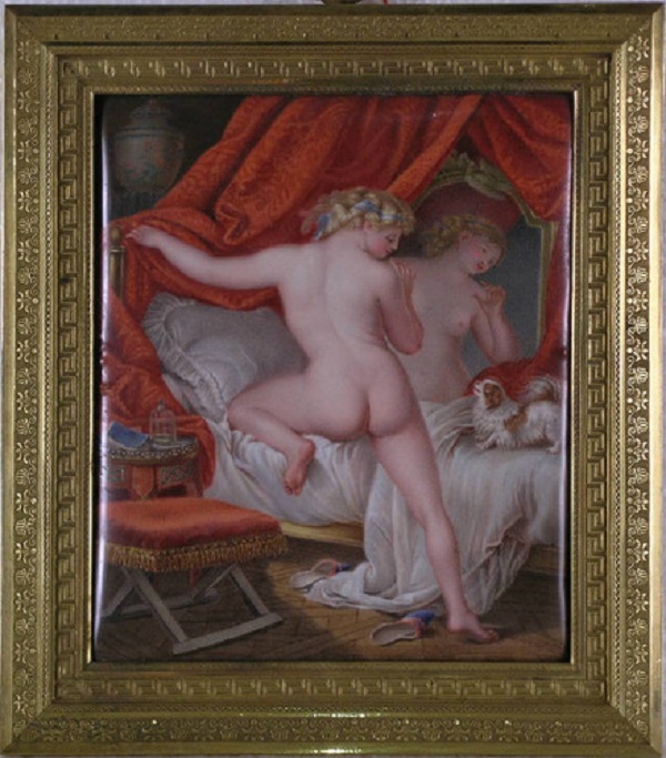 adèle-chavassieu-d'haudebert-trinquesse-smalto-su-porcellana-1817-milano-galleria-arte-moderna