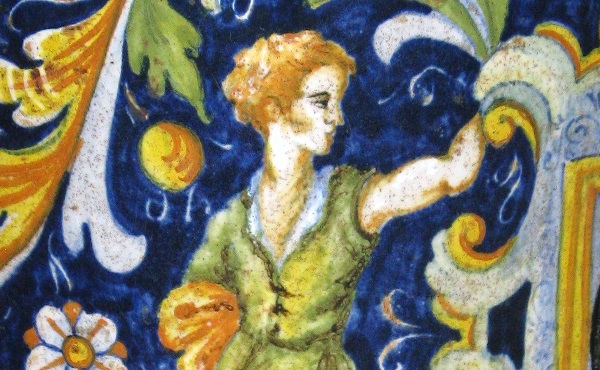 albarello-maiolica-veneto-mastro-domenico-xix-secolo