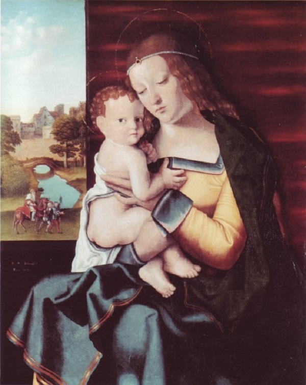 bartolomeo-veneto-madonna-con-bambino-1504-olio-su-tavola-münster-landesmuseum