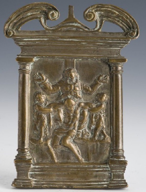 pietà-placchetta-in bronzo-roma-veneto-seconda-metà-xvi-secolo