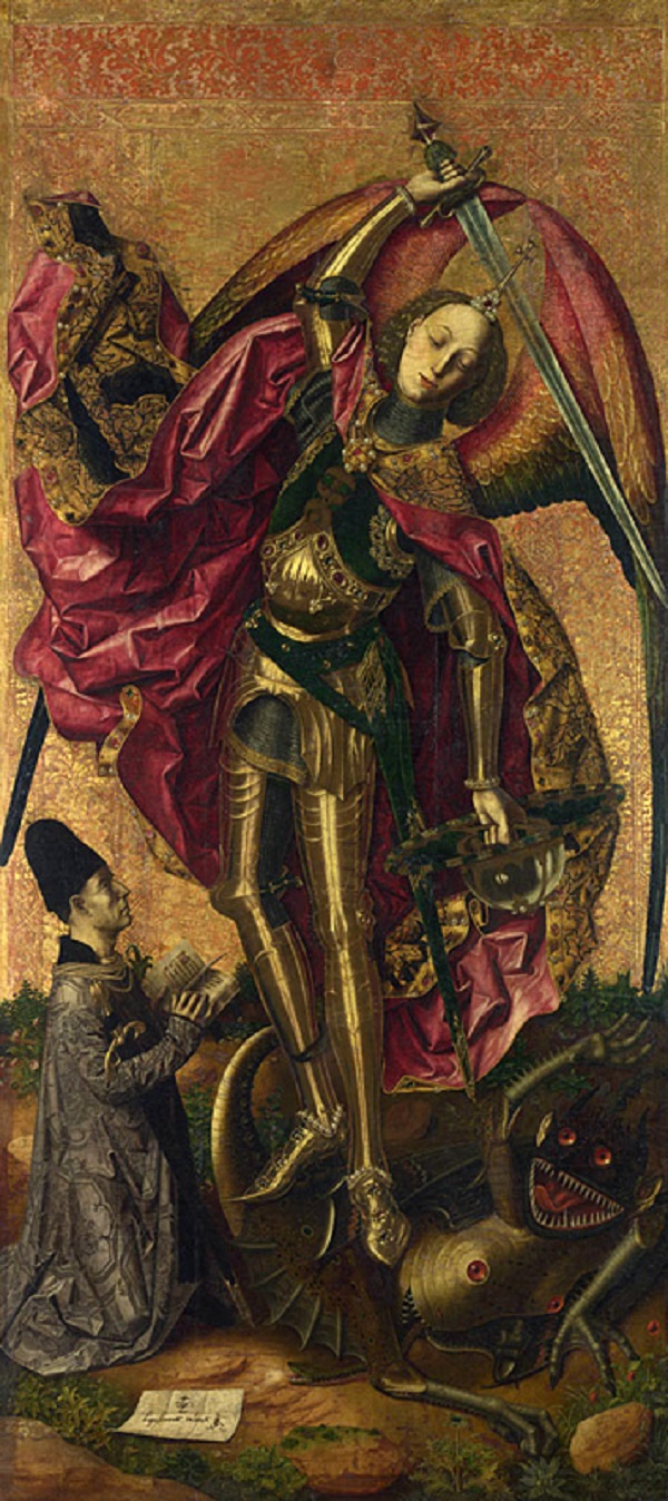 bartolomé-de-cárdenas-bermejo-san-michele-1468-londra-national-gallery