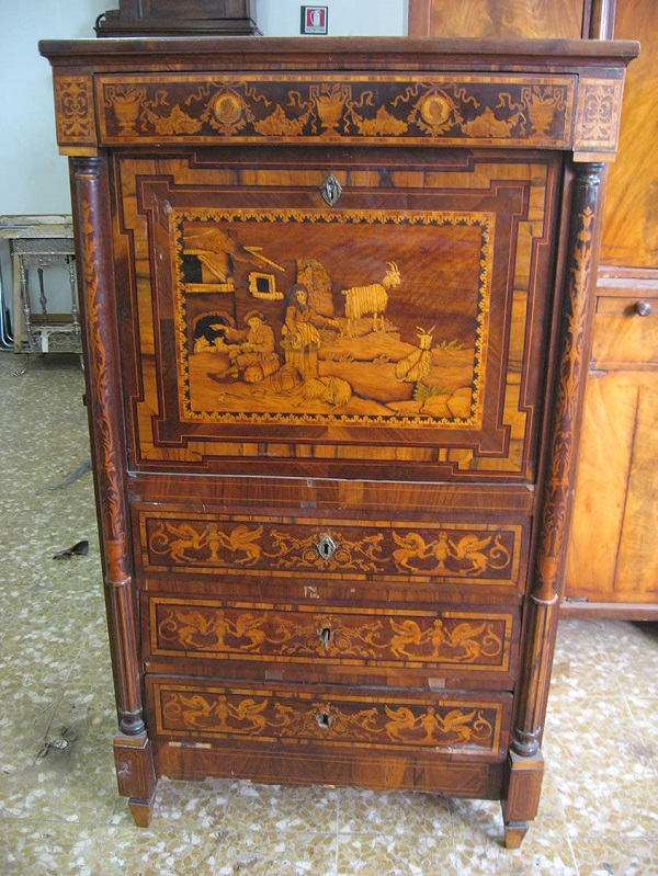 secretaire-neoclassico-intarsiato-lombardo