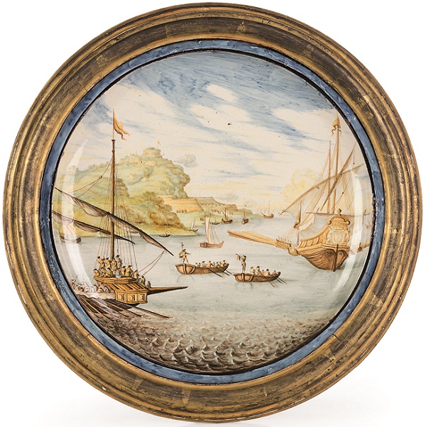 francesco-grue-scena-di-porto-1735-1746-maiolica