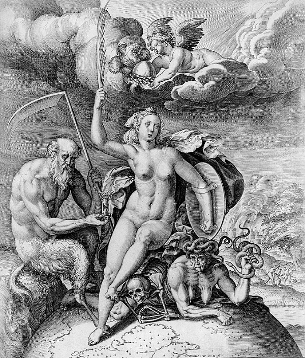 hieronymus-cock-allegoria-della-bellezza-incisione-editore-hans-lienfrinck-i-anversa